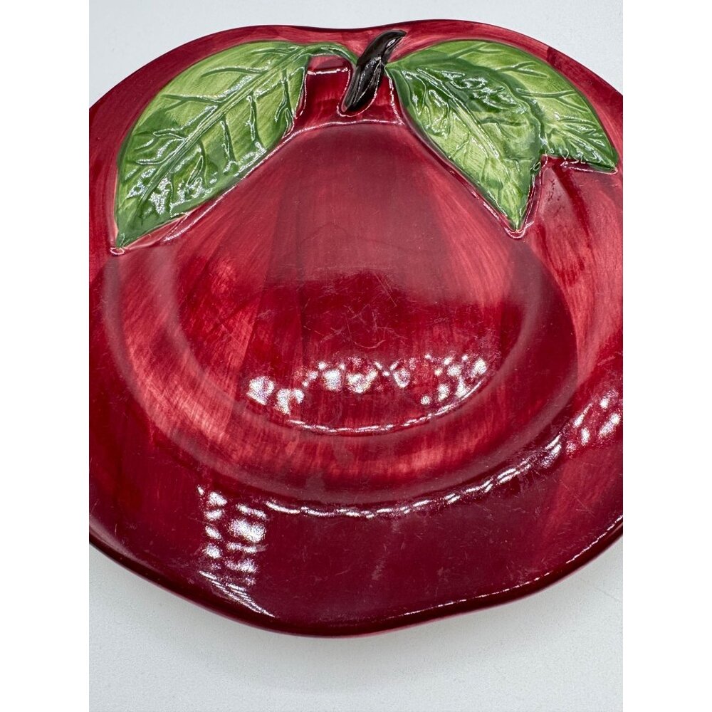 Franciscan Apple Shaped Salad Plates 8" - Picture 2 of 6